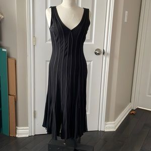 Ladies black evening dress size 8